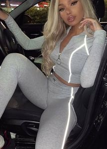 Fashion nova Competition set reflective line